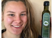 LIME INFUSED EXTRA VIRGIN OLIVE OIL COLD PRESSED  NOT BIODYNAMIC CERTIFIED 250 ml From Viridis Grove Katikati